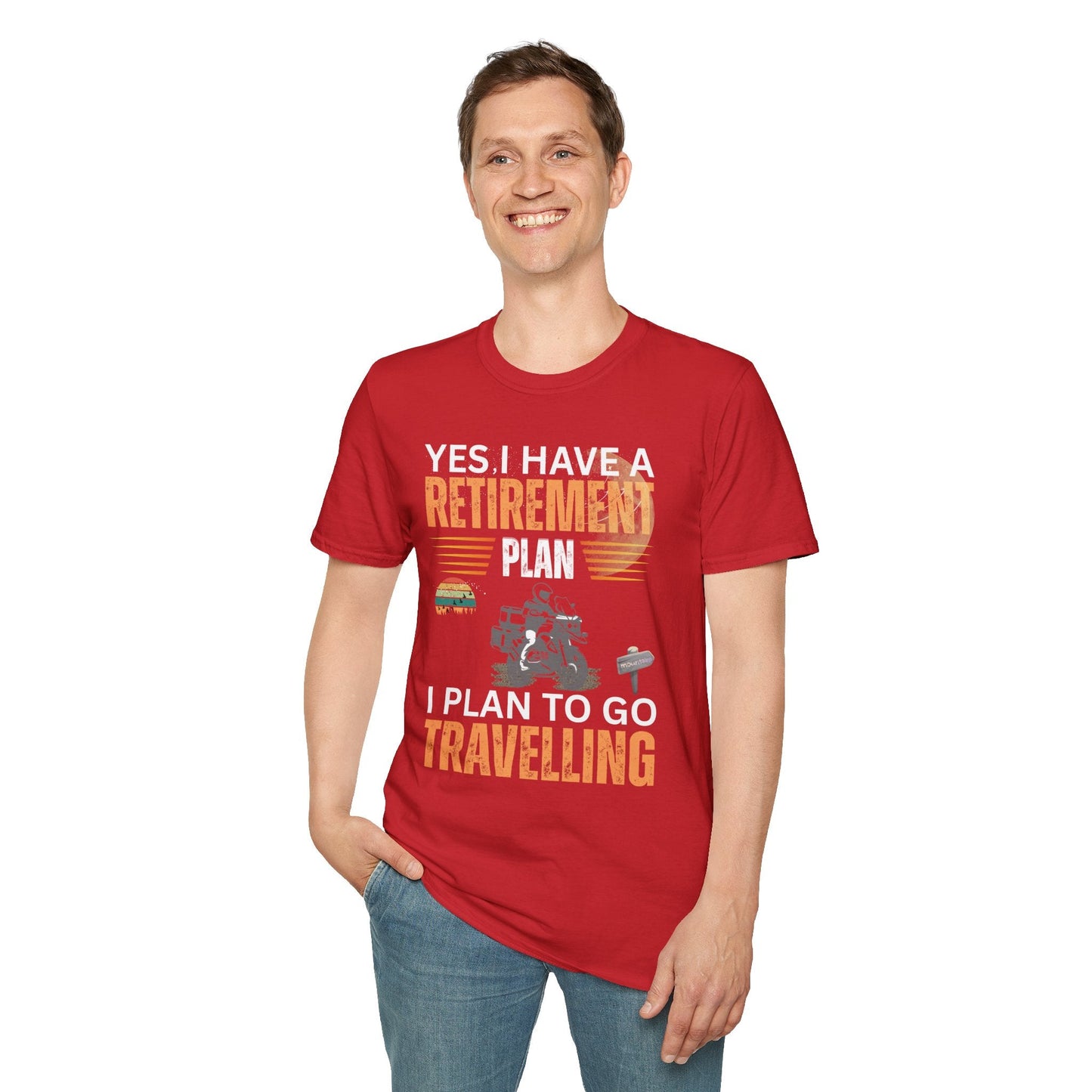T-Shirt For Retirement,Perfect For Adventure Seekers Printify