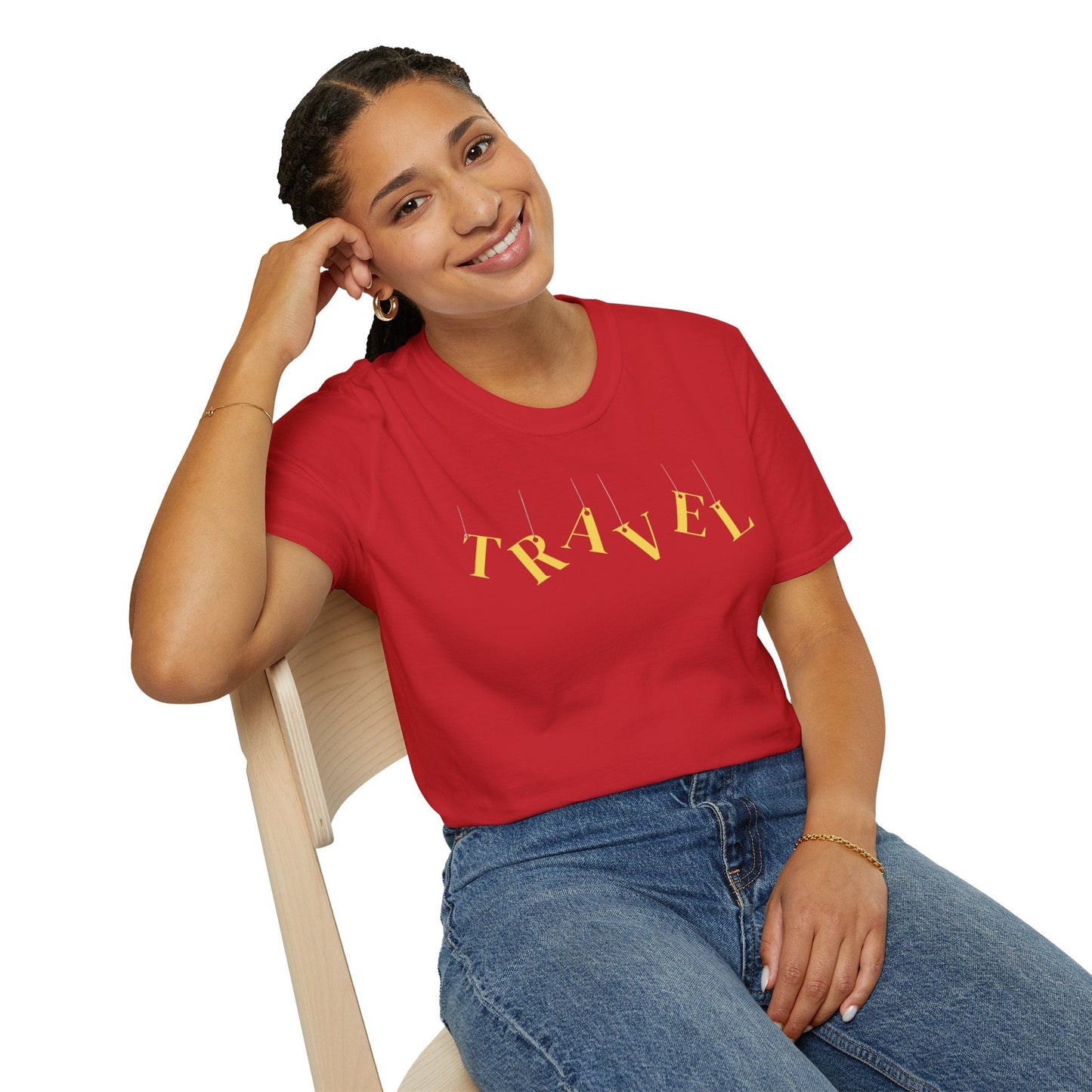 "Travel" T-Shirt,Funny Design Printify