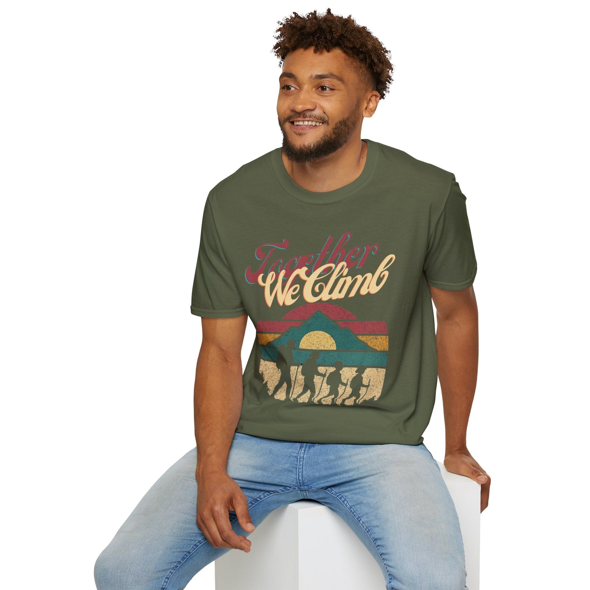 Unisex Graphic T-Shirt, Inspirational Summer Tee, Nature Lover Gift, Vacation Outfit, Family Gathering Apparel Printify