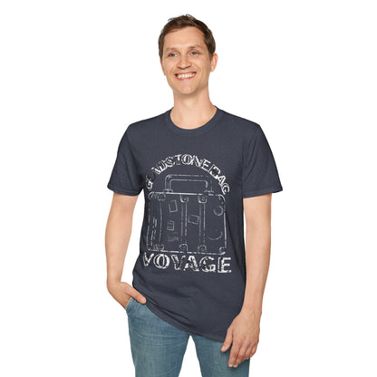 "Gladstone bag Voyage" Unisex T-Shirt For Old-Fashioned Travellers