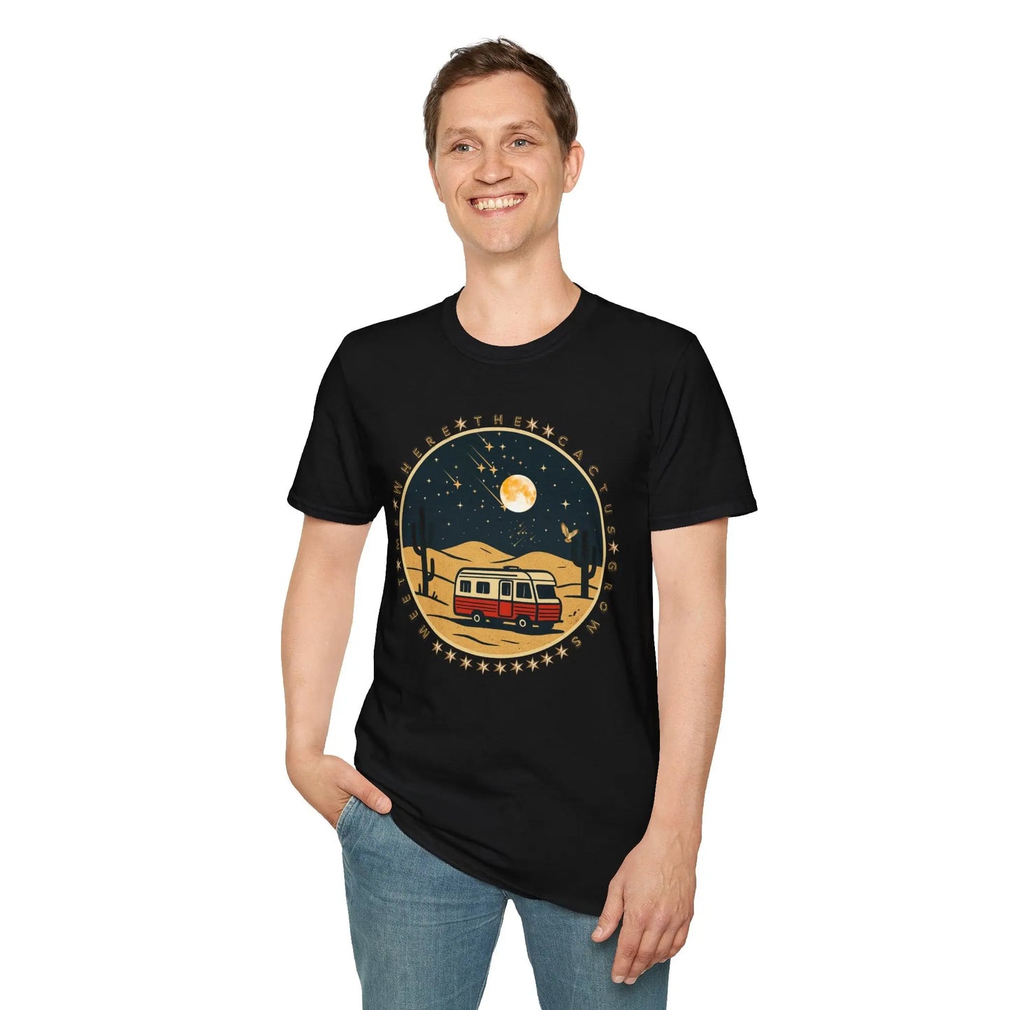 Unisex Softstyle Vintage-Style T-Shirt Printify