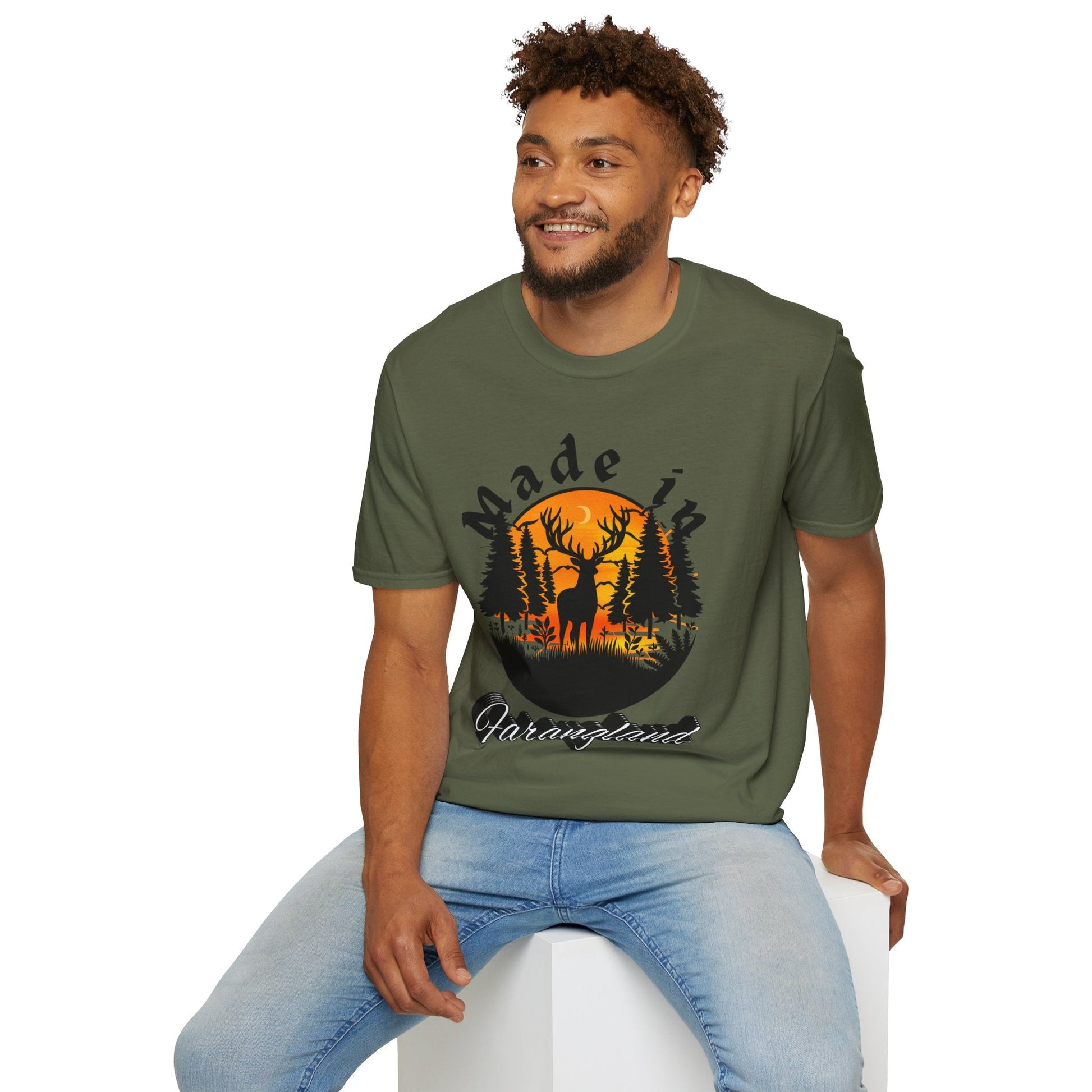 Vintage-Inspired Unisex Softstyle T-Shirt – Perfect for Nature Lovers, Casual Wear, Adventurers, and Travel Enthusiasts Printify
