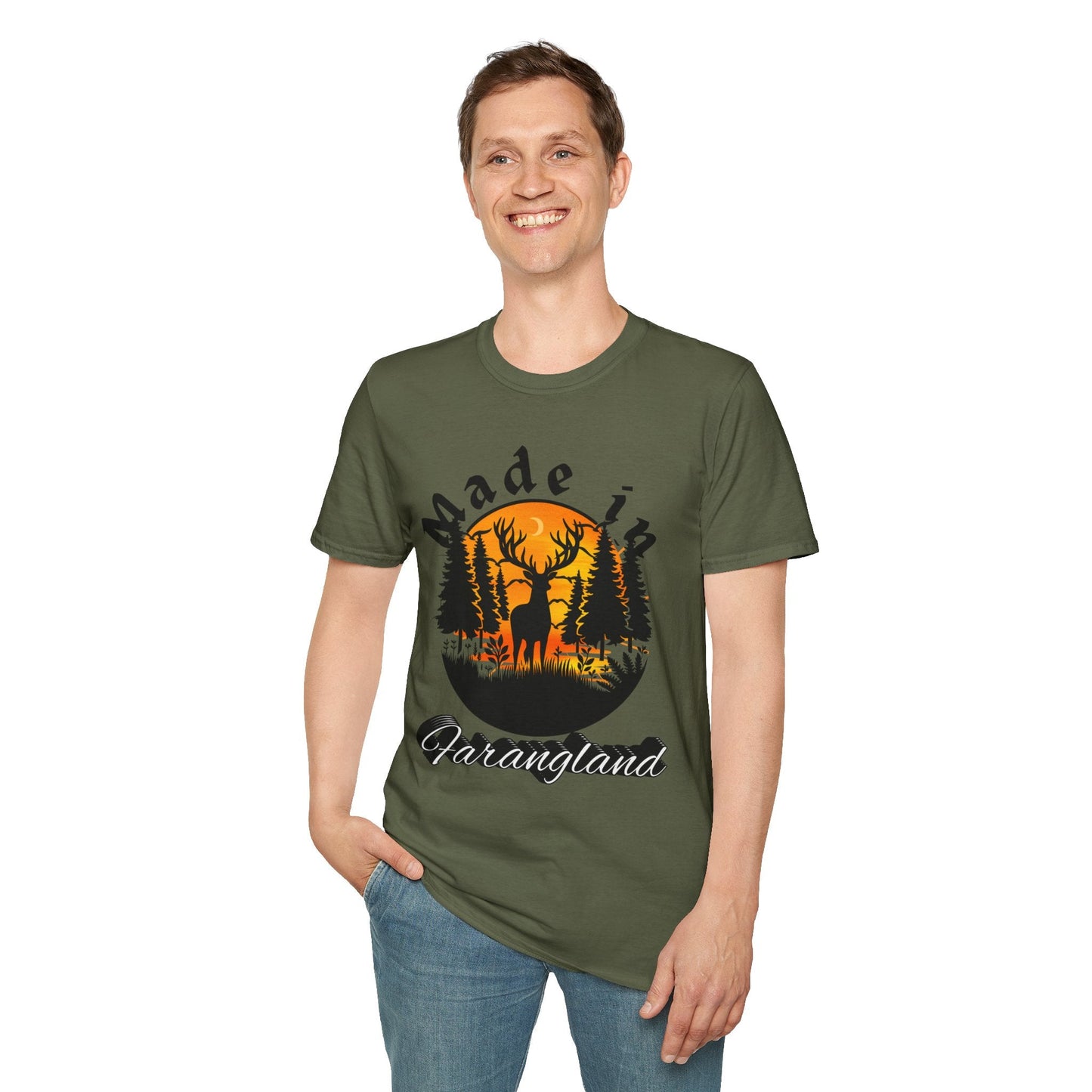 Vintage-Inspired Unisex Softstyle T-Shirt – Perfect for Nature Lovers, Casual Wear, Adventurers, and Travel Enthusiasts Printify