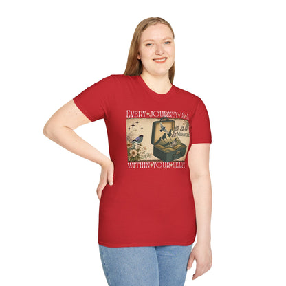 Inspirational Journey Unisex Soft-Style T-Shirt Printify