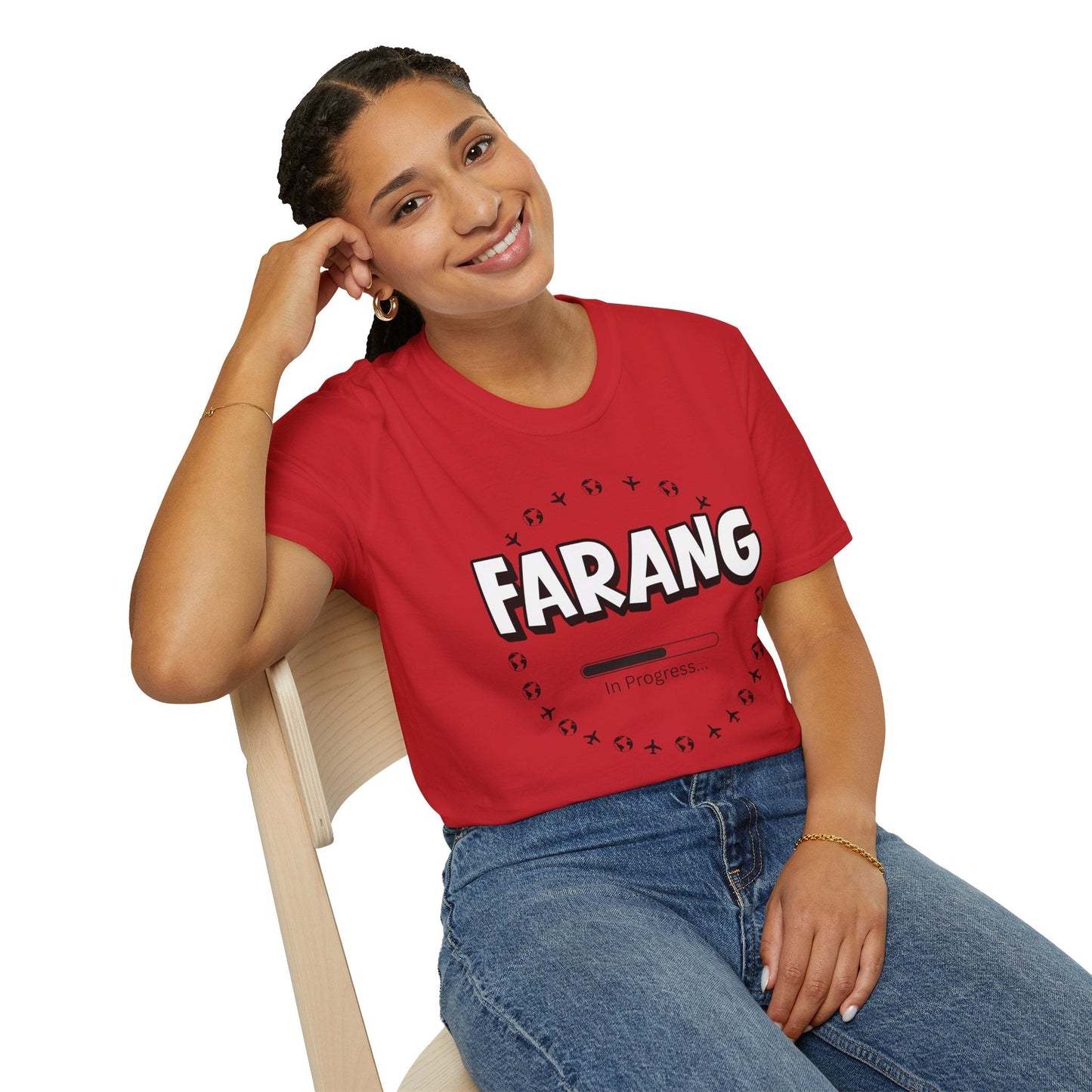 Farang In Progress T‑Shirt — Thai Travel & Expat Graphic Tee Printify