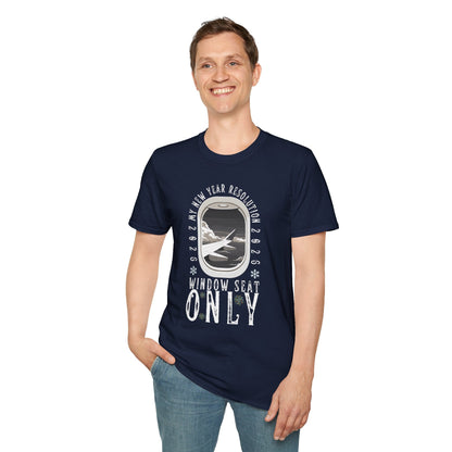 Unisex Softstyle T-Shirt-"Window Seat Only" Printify