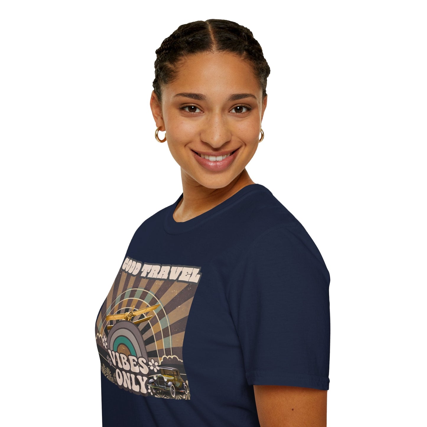 Good Travel Vibes Only T-Shirt Printify