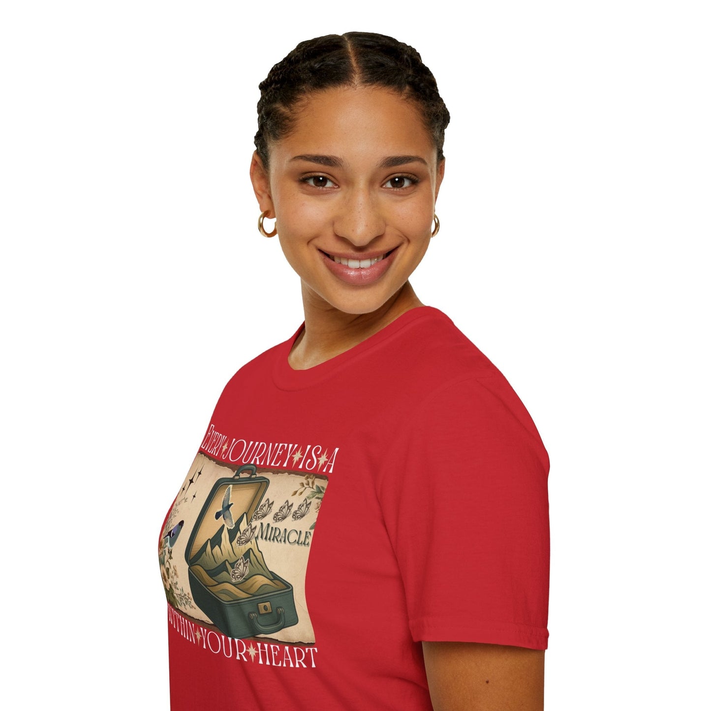 Inspirational Journey Unisex Soft-Style T-Shirt Printify