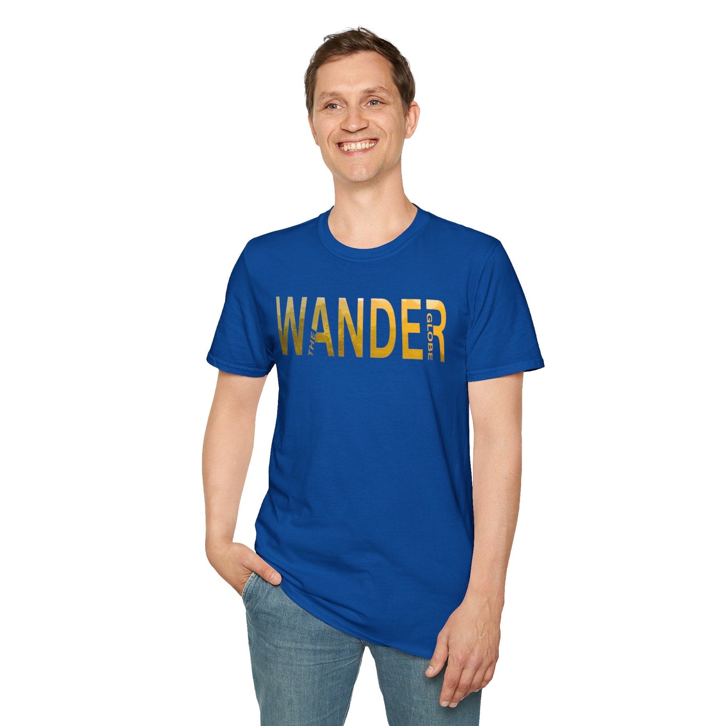 Wanderlust Unisex Softstyle T-Shirt - Wander the Globe Printify