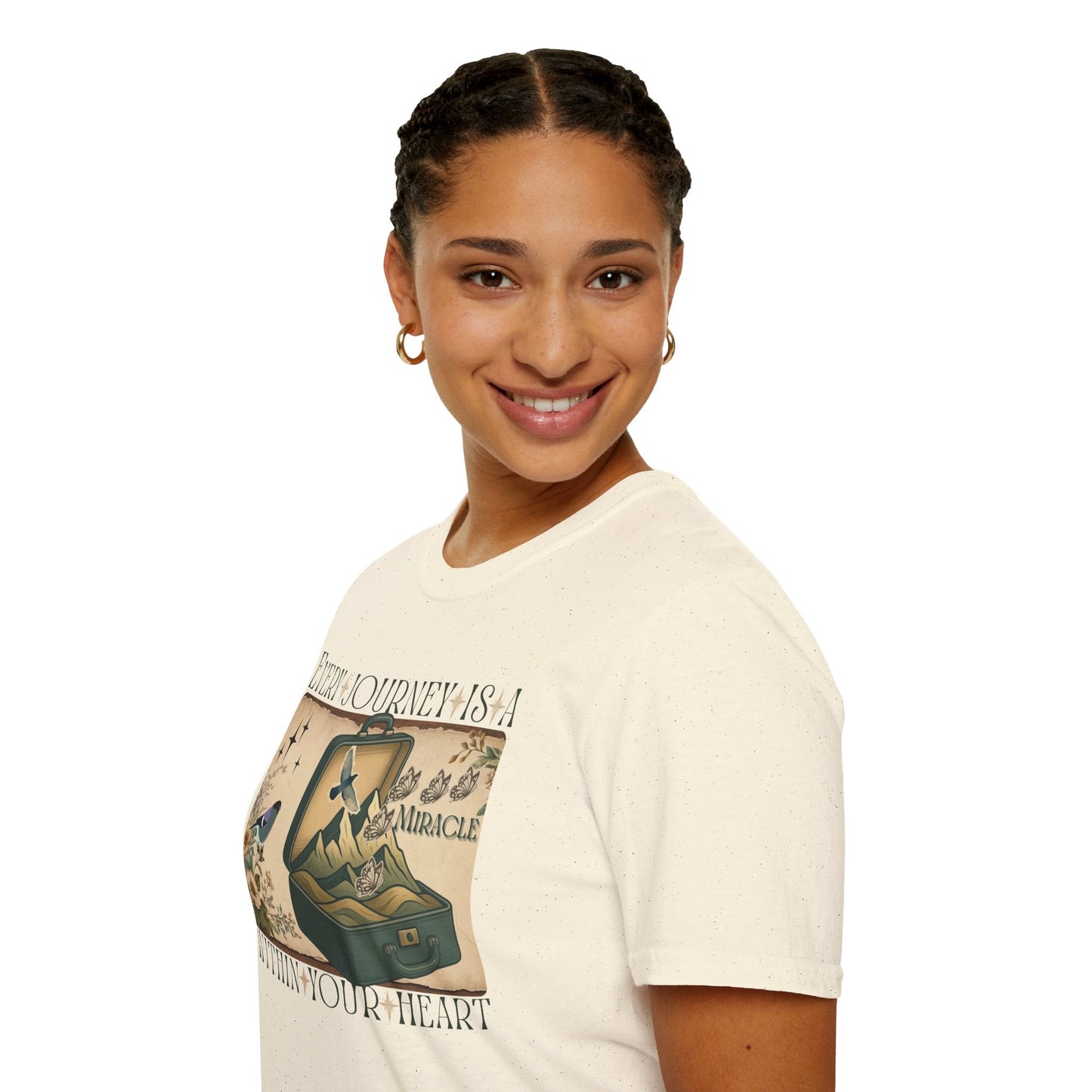 Inspirational Journey Unisex Soft-Style T-Shirt Printify
