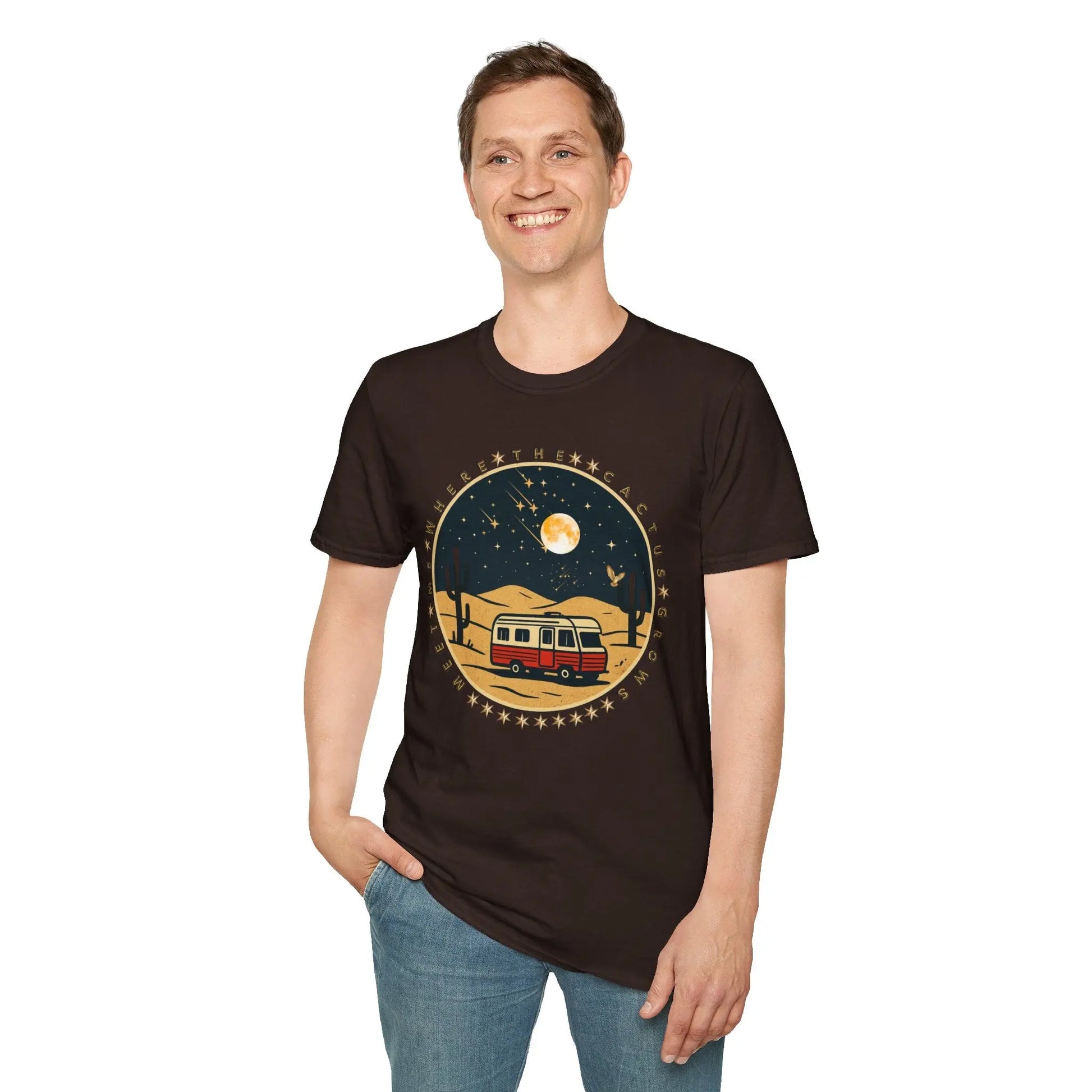 Unisex Softstyle Vintage-Style T-Shirt Printify