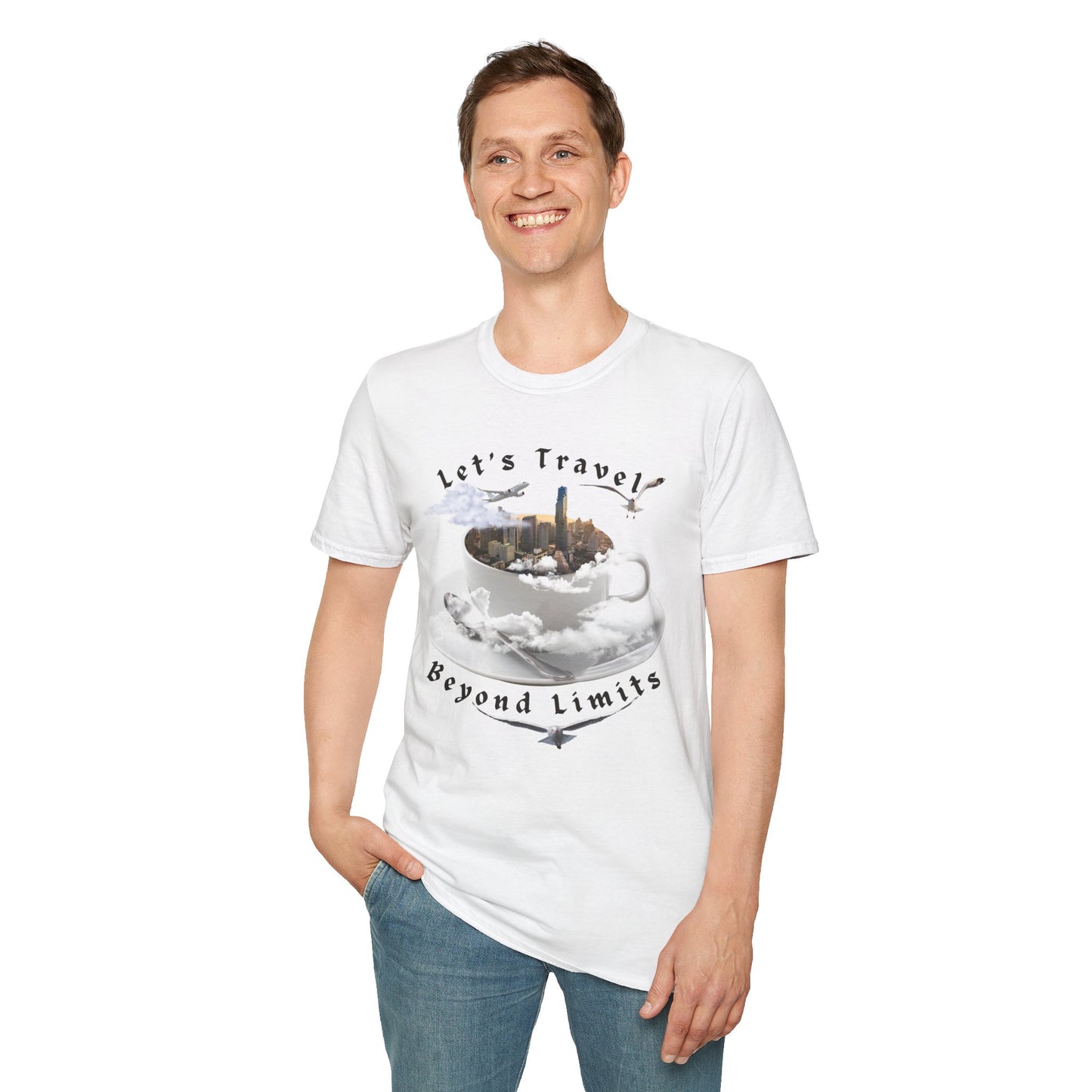 Adventure Travel T-Shirt – Let’s Travel- Beyond Limits