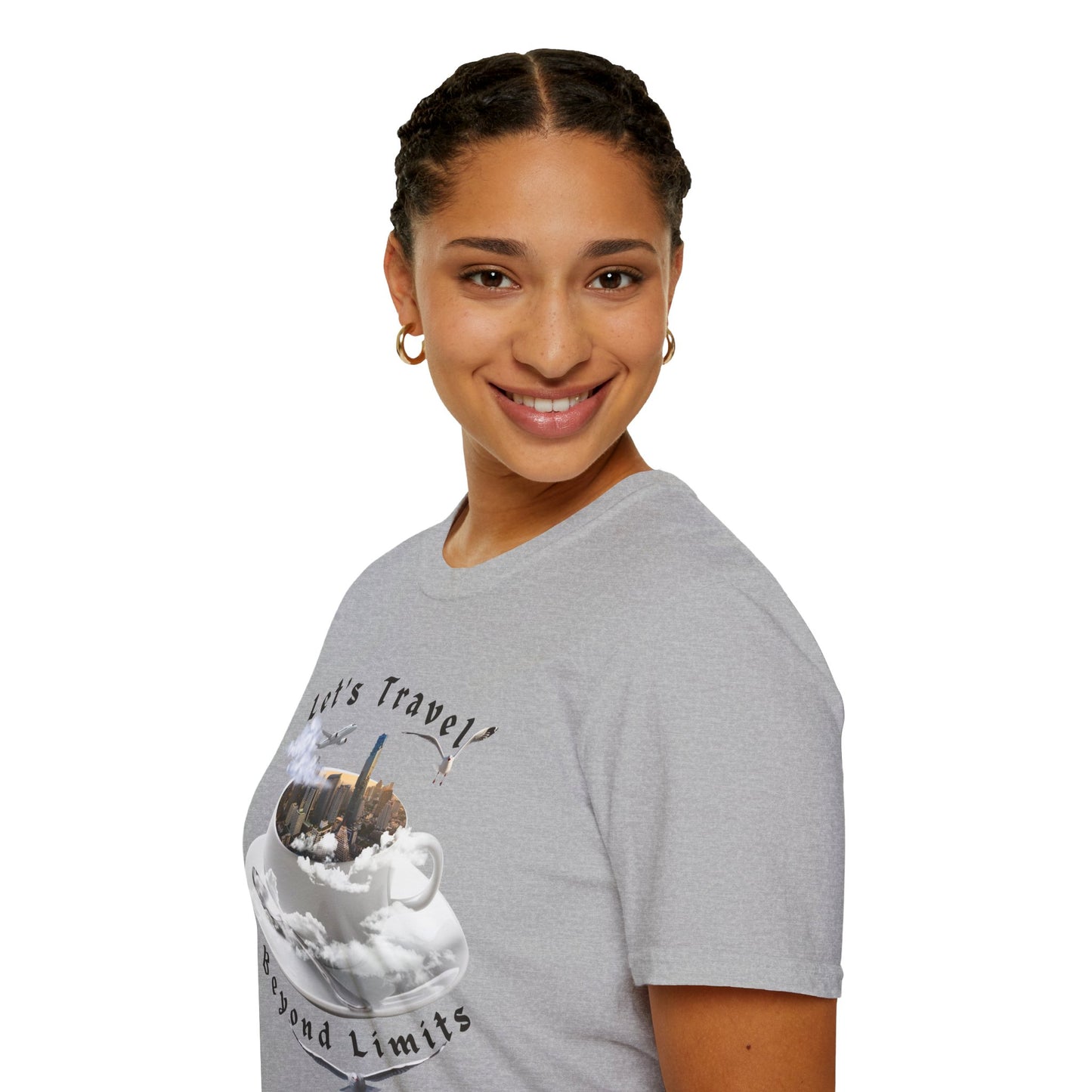 Adventure Travel T-Shirt – Let’s Travel- Beyond Limits