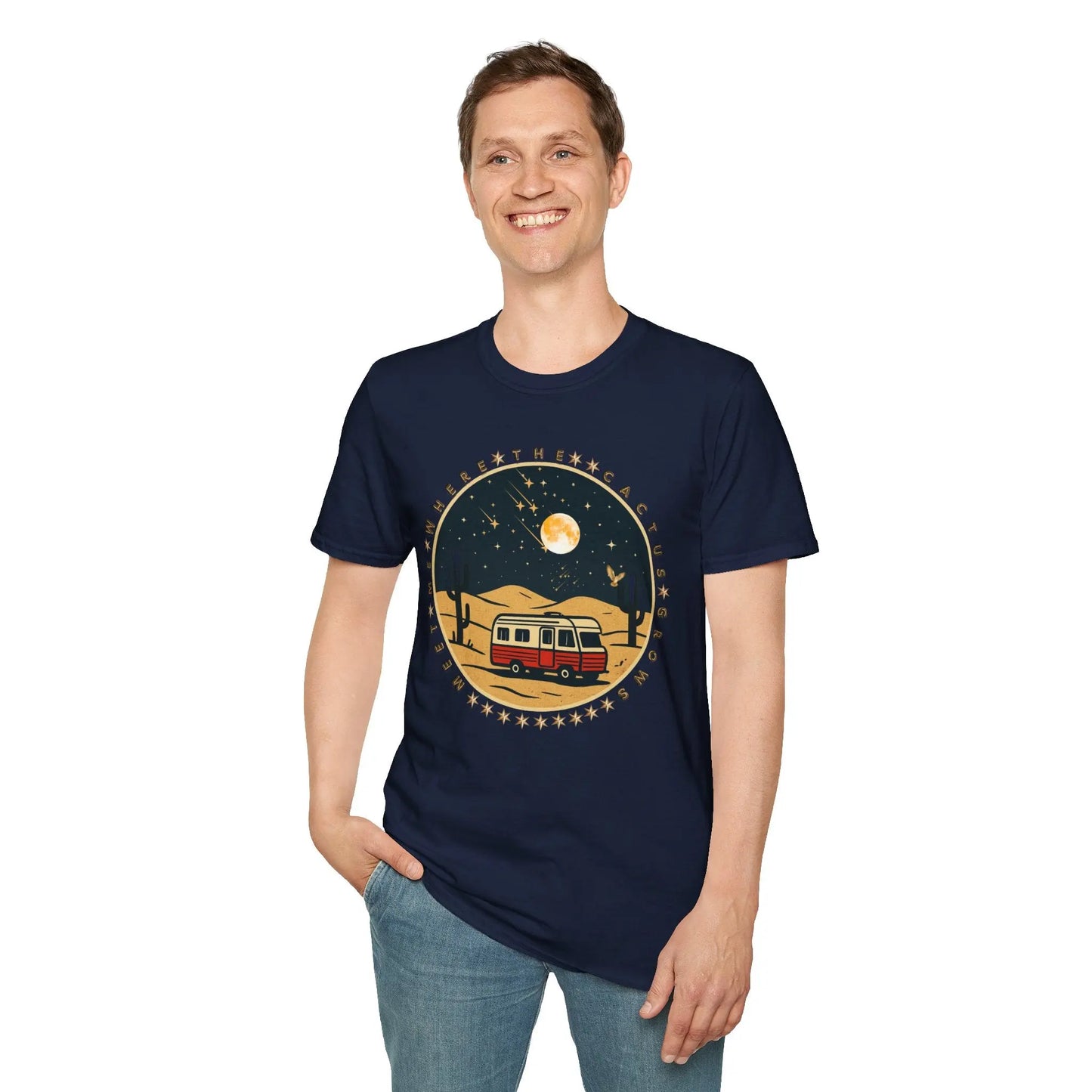 Unisex Softstyle Vintage-Style T-Shirt Printify