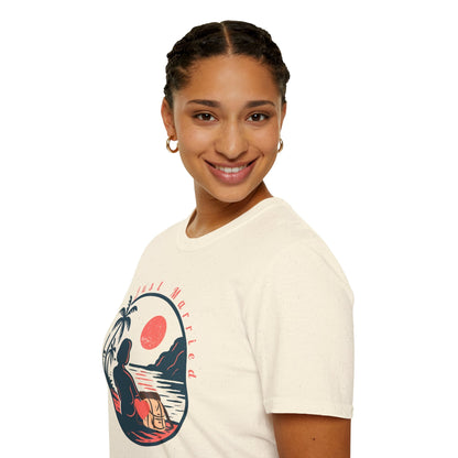 “Just Married” Women’s T-Shirt – The Perfect Blend of Humor and Sarcasm Printify