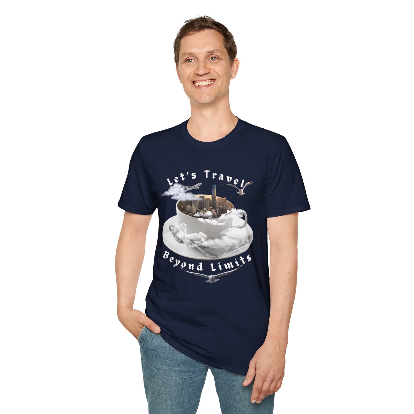 Adventure Travel T-Shirt – Let’s Travel- Beyond Limits