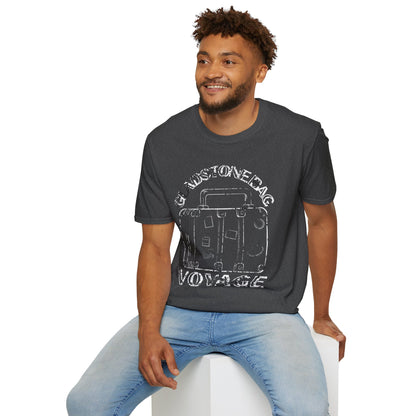 "Gladstone bag Voyage" Unisex T-Shirt For Old-Fashioned Travellers