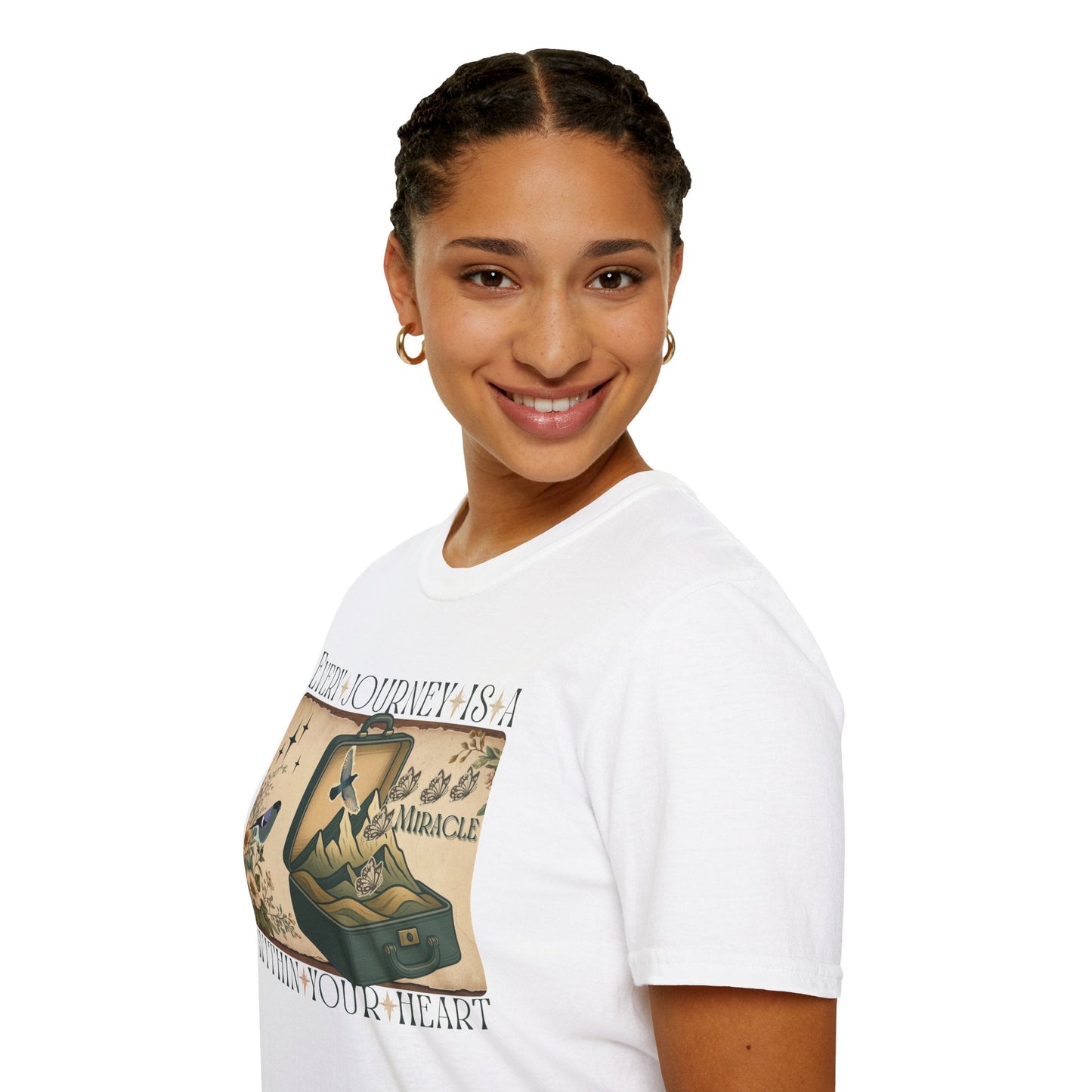 Inspirational Journey Unisex Soft-Style T-Shirt Printify