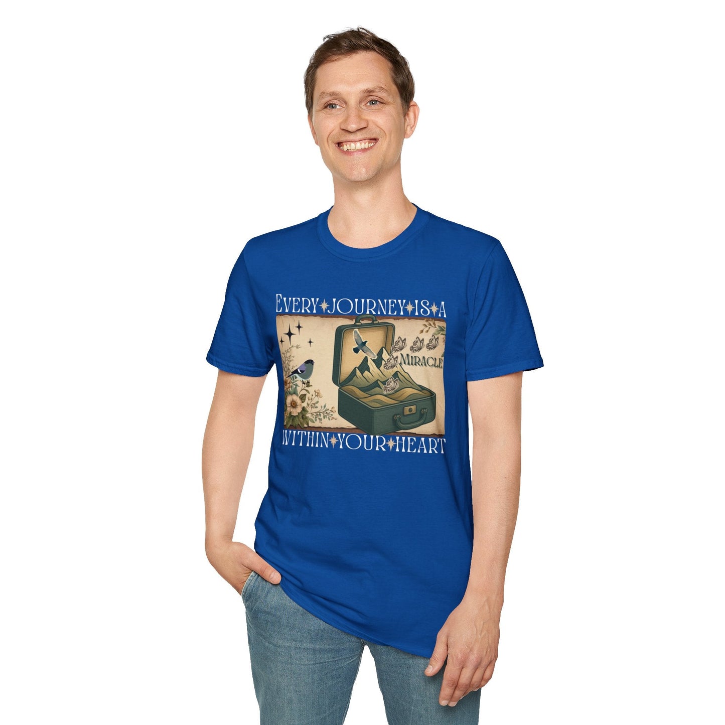 Inspirational Journey Unisex Soft-Style T-Shirt Printify
