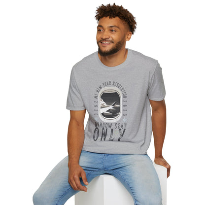 Unisex Softstyle T-Shirt-"Window Seat Only" Printify