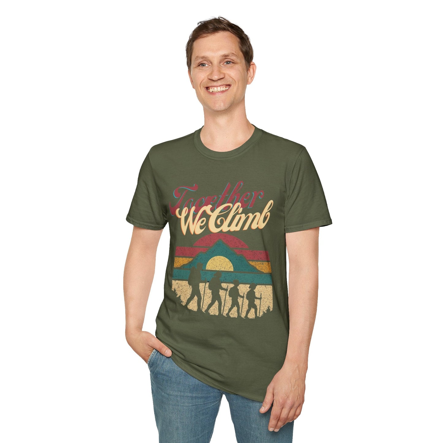 Unisex Graphic T-Shirt, Inspirational Summer Tee, Nature Lover Gift, Vacation Outfit, Family Gathering Apparel Printify