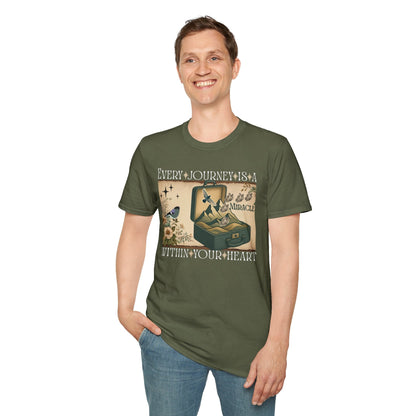 Inspirational Journey Unisex Soft-Style T-Shirt Printify