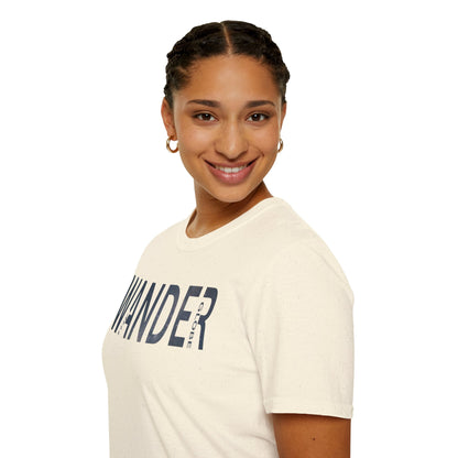 Wanderlust Unisex Softstyle T-Shirt - Wander the Globe Printify