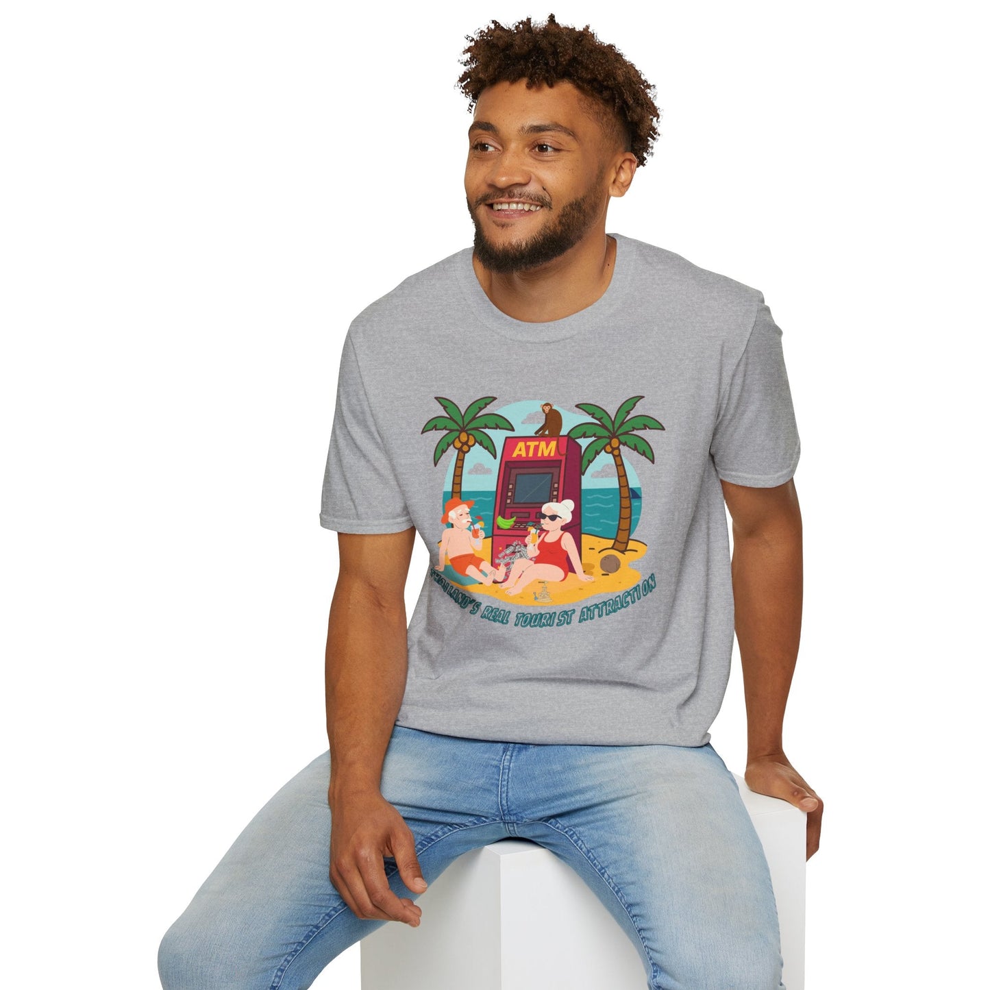 Funny Unisex Softstyle T-Shirt" Thailand's Real tourist attraction "for Thailand lovers Printify