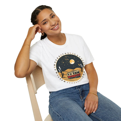Unisex Softstyle Vintage-Style T-Shirt Printify