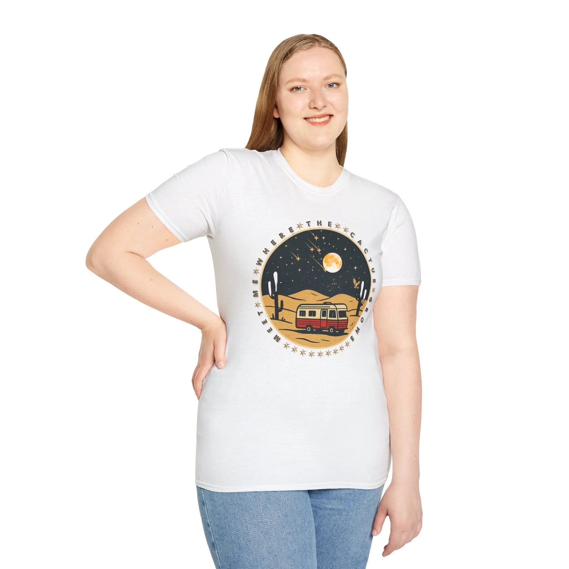 Unisex Softstyle Vintage-Style T-Shirt Printify