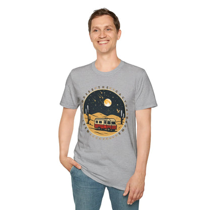 Unisex Softstyle Vintage-Style T-Shirt Printify