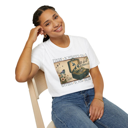 Inspirational Journey Unisex Soft-Style T-Shirt Printify