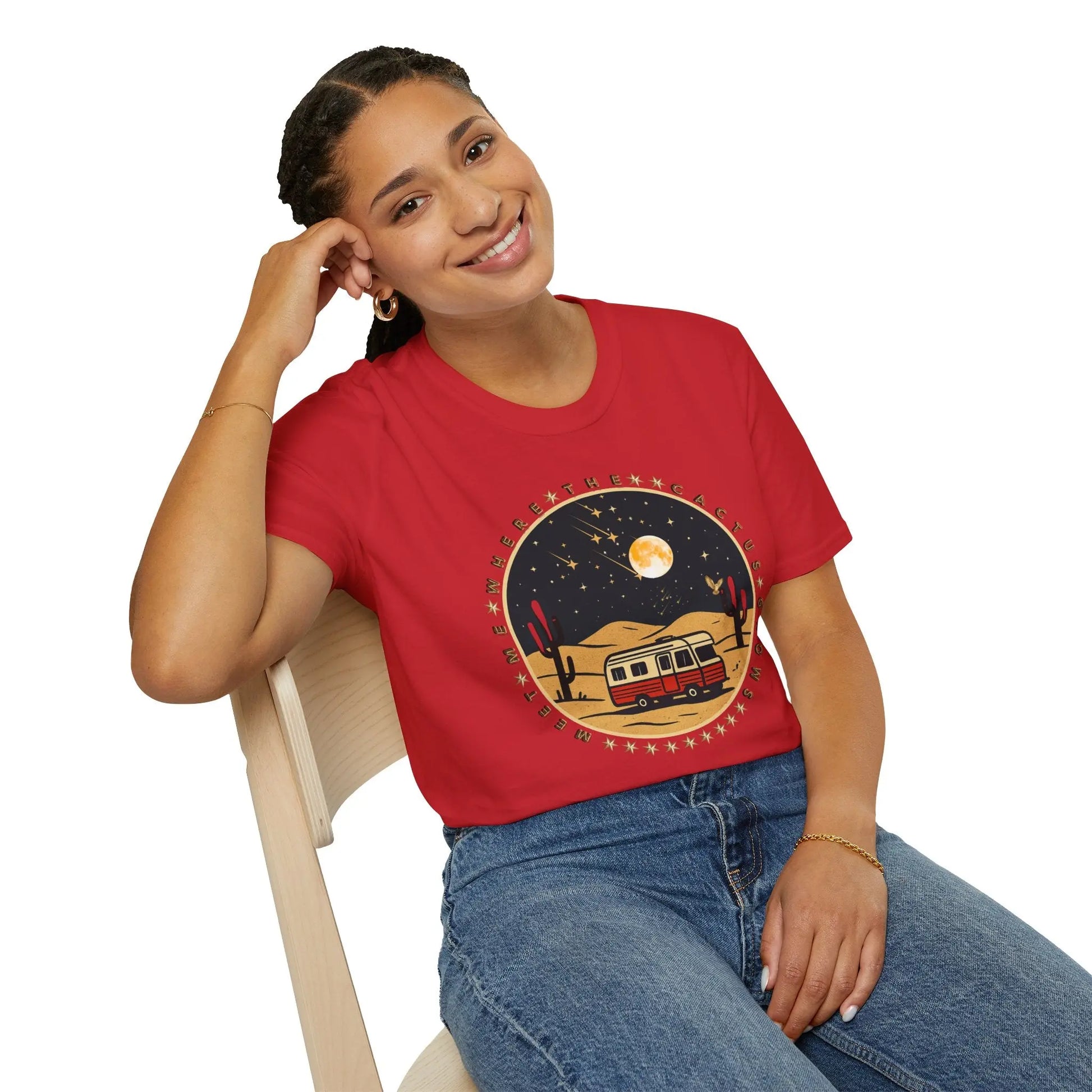 Unisex Softstyle Vintage-Style T-Shirt Printify