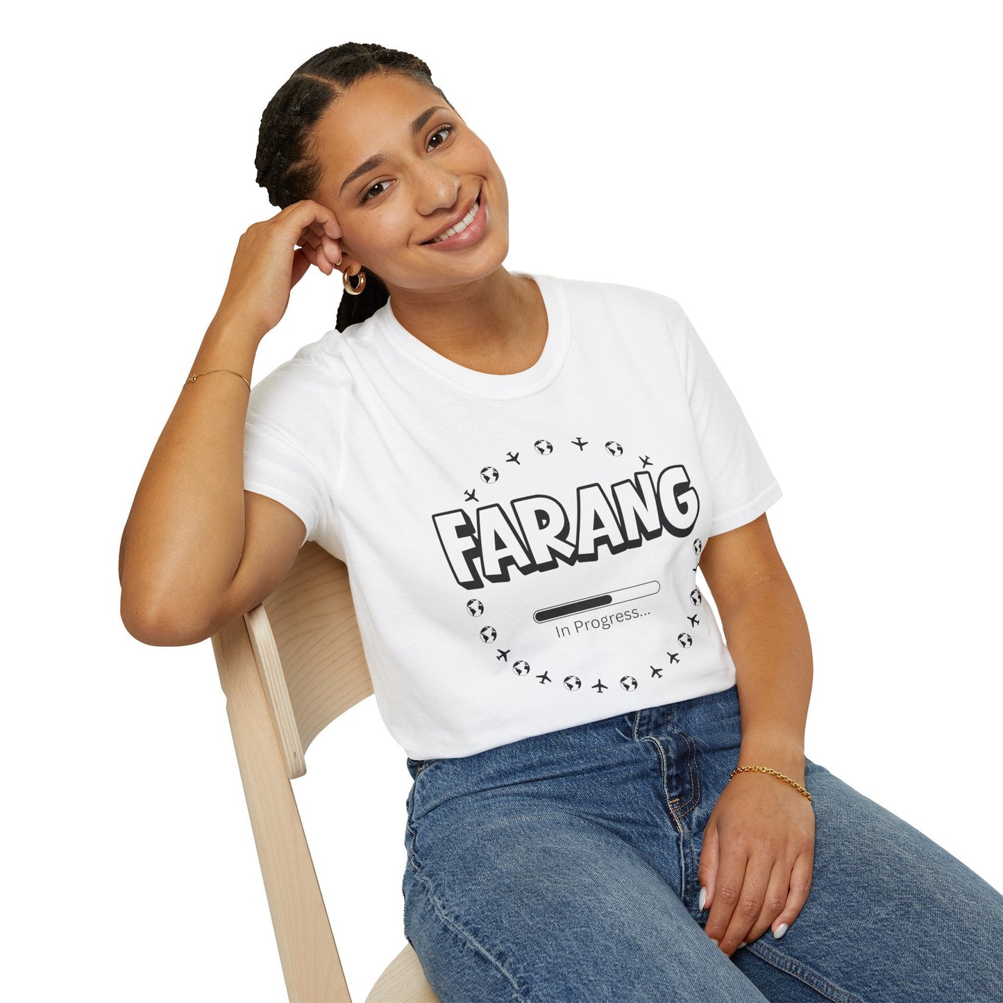 Farang In Progress T‑Shirt — Thai Travel & Expat Graphic Tee Printify