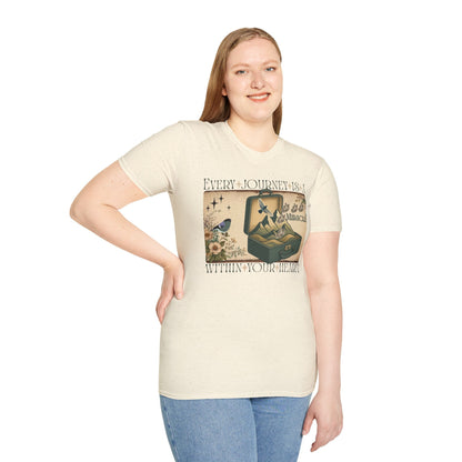 Inspirational Journey Unisex Soft-Style T-Shirt Printify
