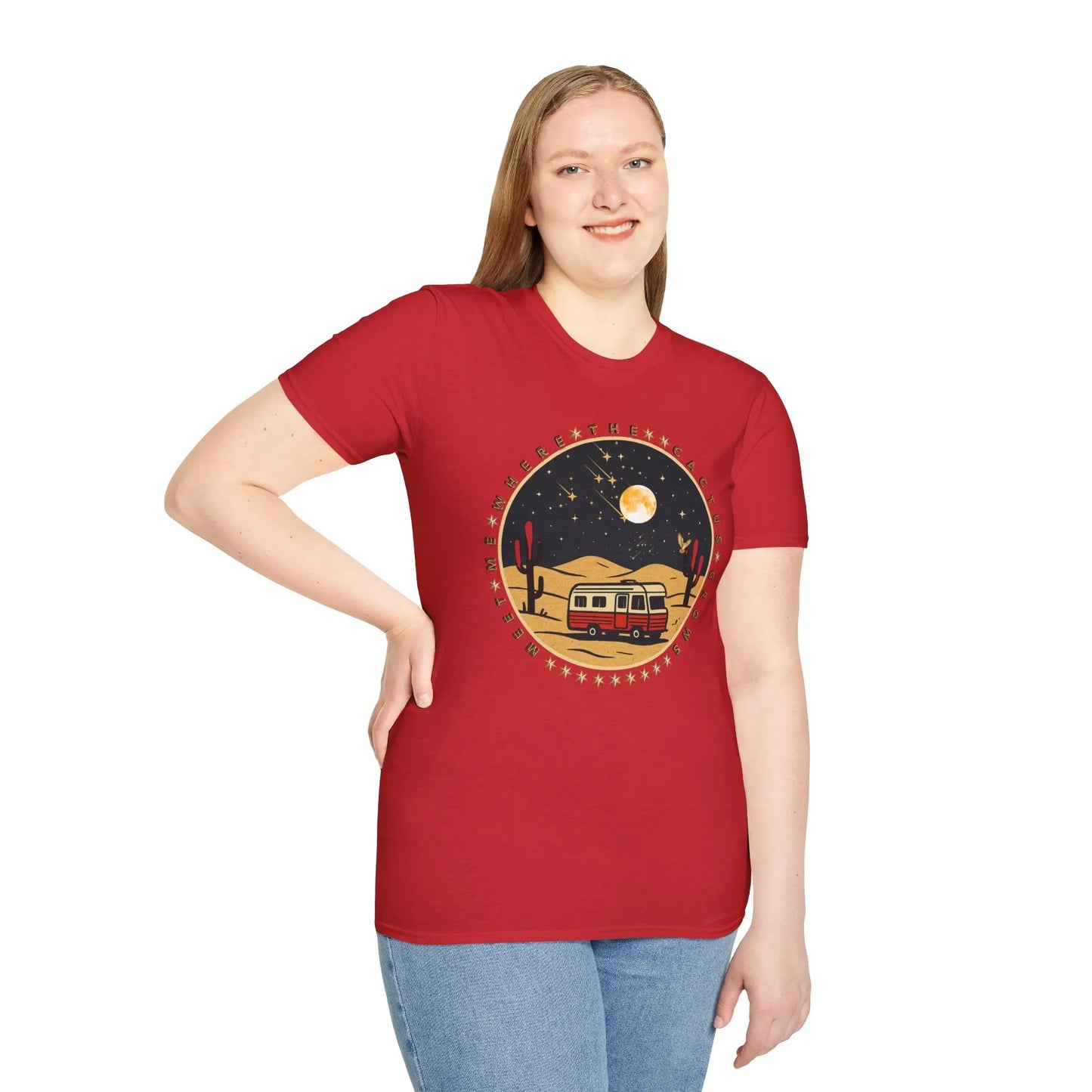 Unisex Softstyle Vintage-Style T-Shirt Printify