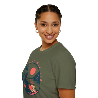 “Just Married” Women’s T-Shirt – The Perfect Blend of Humor and Sarcasm Printify