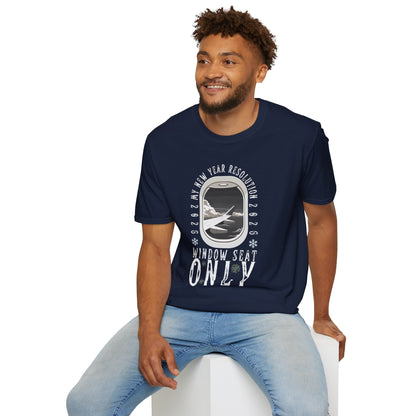 Unisex Softstyle T-Shirt-"Window Seat Only" Printify