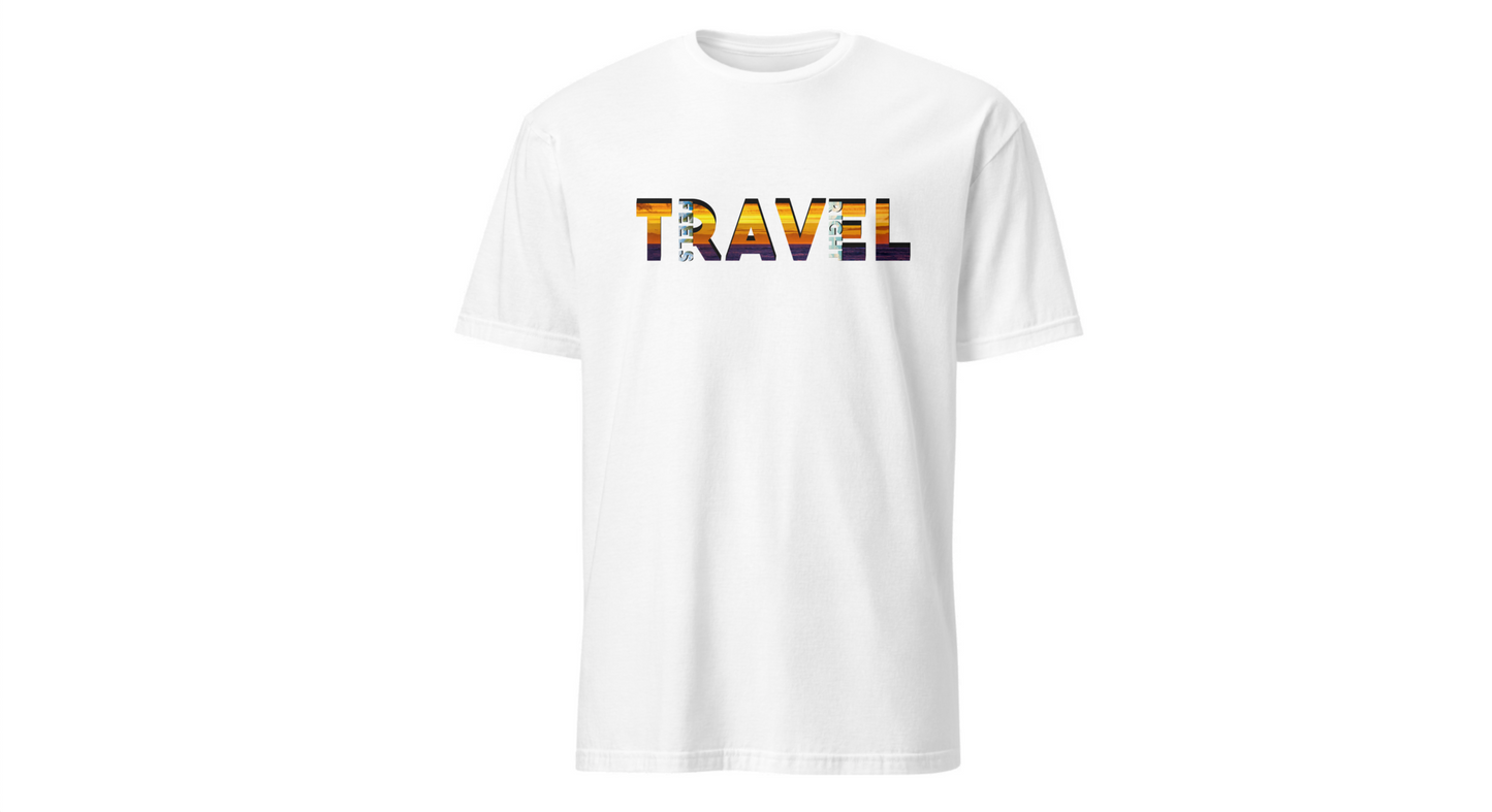 'Travel Feels Right' T-Shirt, Adventure T-Shirt, Perfect Gift for Travelers