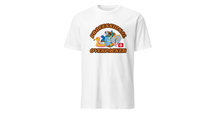 Professional Overpacker T-Shirt – Funny Travel Humor Tee for Frequent Travelers.