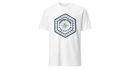 Passport Stamp Collector Unisex Soft-Style T-Shirt Printify
