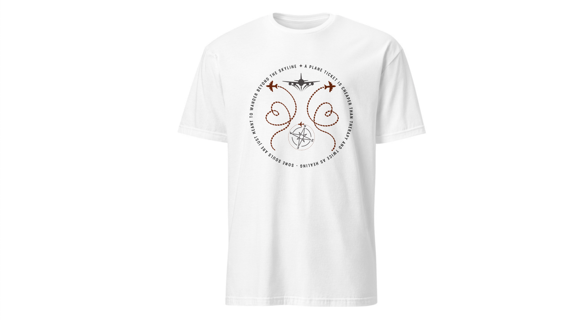 Unisex Softstyle "A Plane" T-Shirt Printify