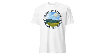 Born to Travel Around the World Unisex T-Shirt