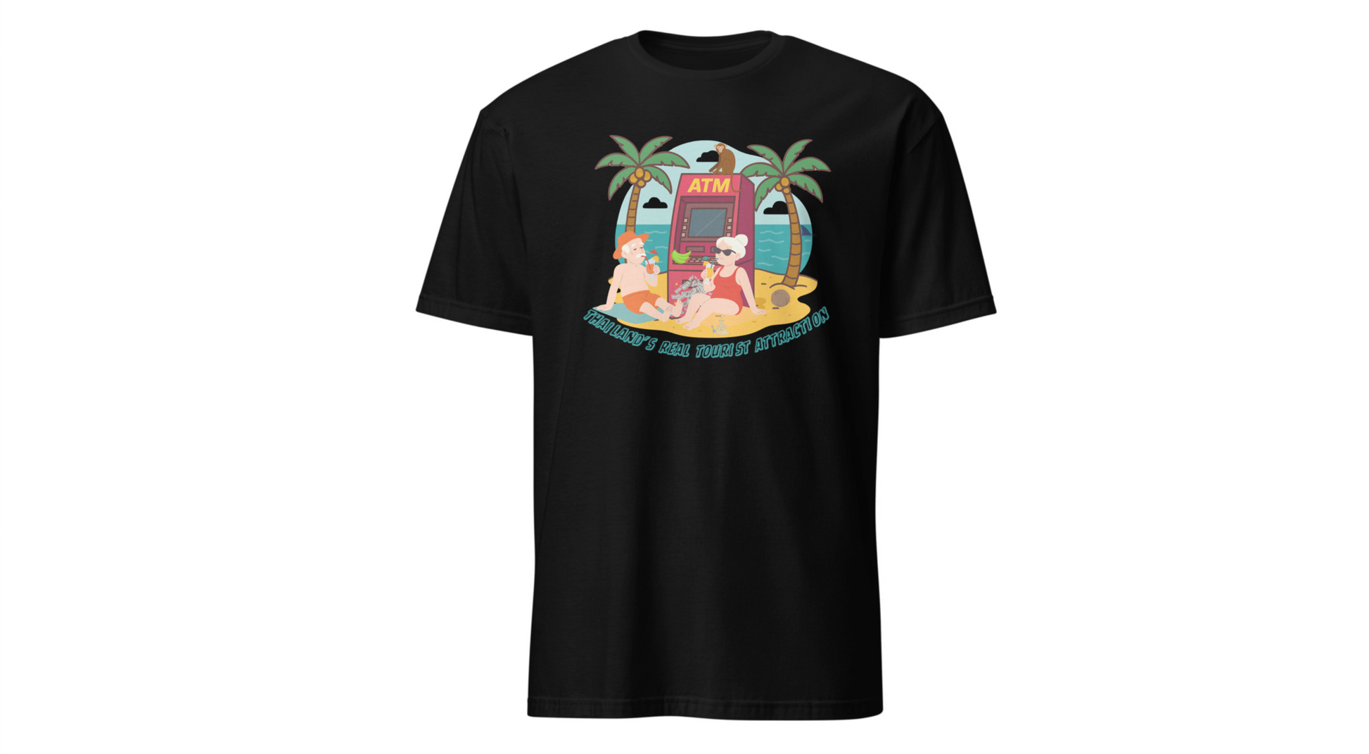 Funny Unisex Softstyle T-Shirt" Thailand's Real tourist attraction "for Thailand lovers Printify