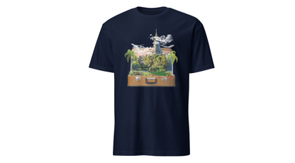 Unisex T-Shirt Design: "Temple" Image Manipulation Printify