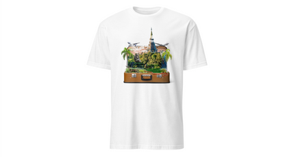 Unisex T-Shirt Design: "Temple" Image Manipulation Printify