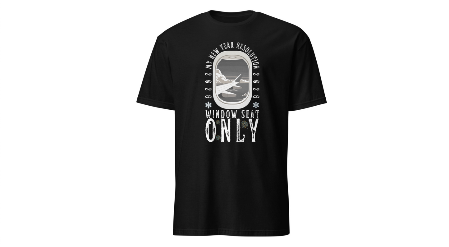 Unisex Softstyle T-Shirt-"Window Seat Only" Printify