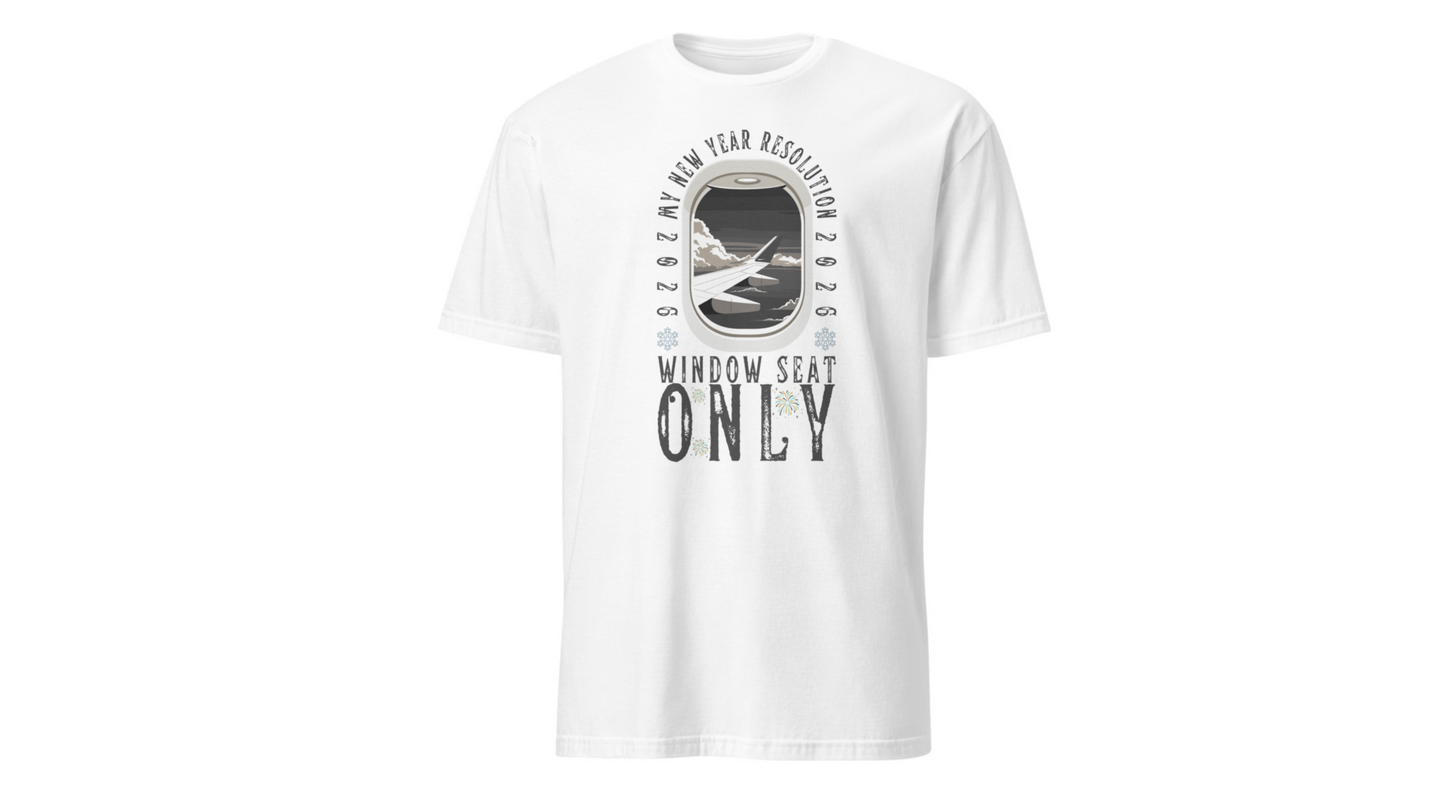 Unisex Softstyle T-Shirt-"Window Seat Only" Printify