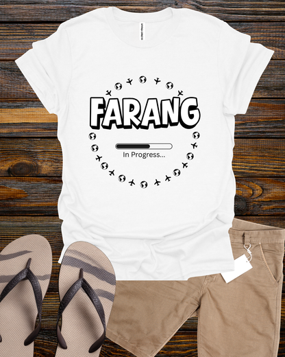 Farang In Progress T‑Shirt — Thai Travel & Expat Graphic Tee Printify