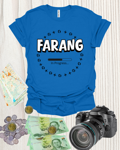 Farang In Progress T‑Shirt — Thai Travel & Expat Graphic Tee Printify